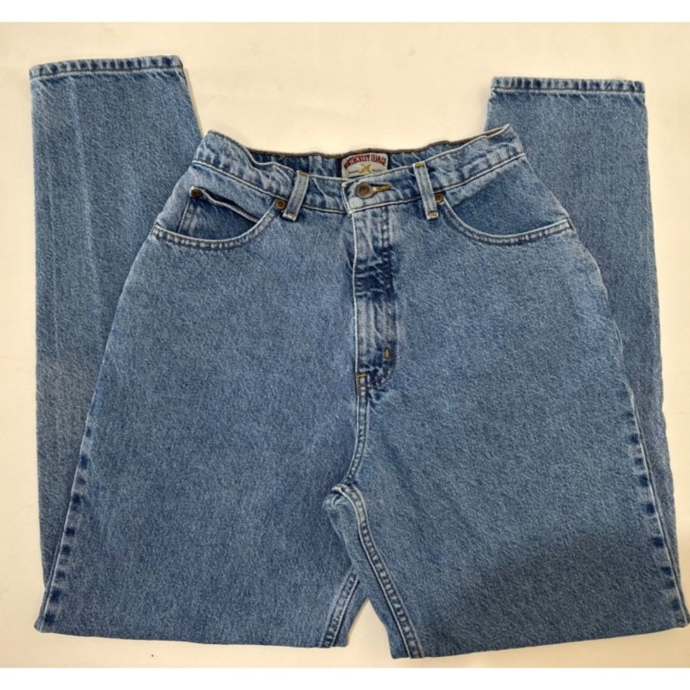 Vintage Northcrest High Rise Mom Light Wash Denim Women's Jeans Size 10